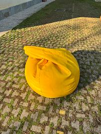 Pouf Poltrona Sacco in Similpelle