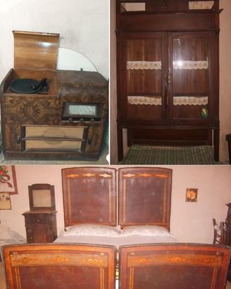 MOBILE RADIO CREDENZA LETTO VINTAGE 800