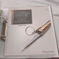 catalogo coltelli d'autore della Hachette