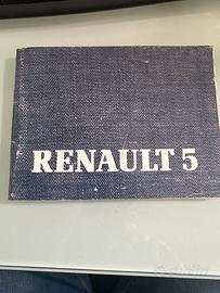 Libretto uso e manutenzione renault 5 gt turbo
