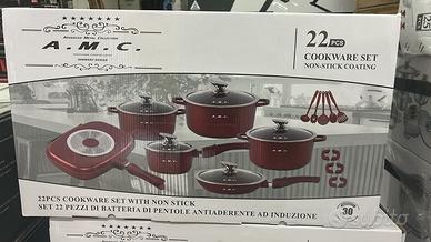 Batteria di Pentole Antiaderente