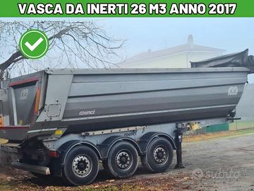 Semirimorchio Vasca MENCI Da Inerti 26m3