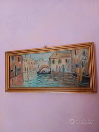 Quadretto olio vintage