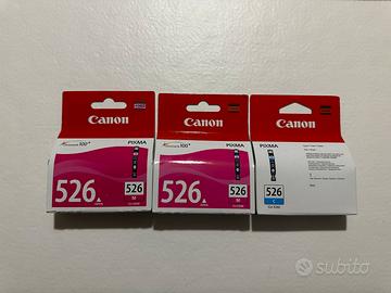 3 Cartucce originali Canon per stampante Pixma