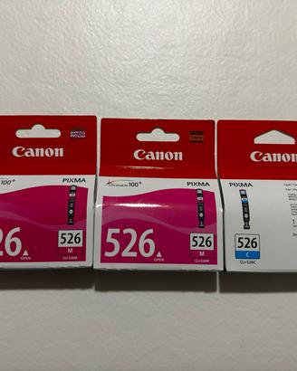 3 Cartucce originali Canon per stampante Pixma