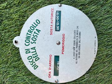 Disco orario anni 60 auto