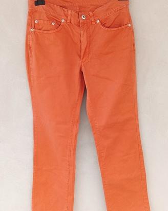 Jeans uomo Cotton Belt tg IT 44, vintage arancione