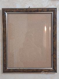 Cornice vintage con vetro 