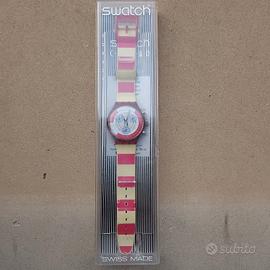 Orologio Swatch Chrono Navy Berry anni '90 vintage