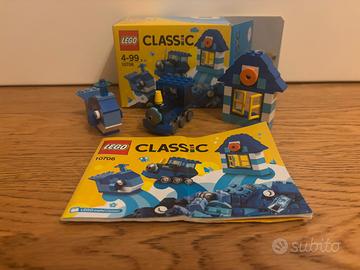 Set della creatività blu