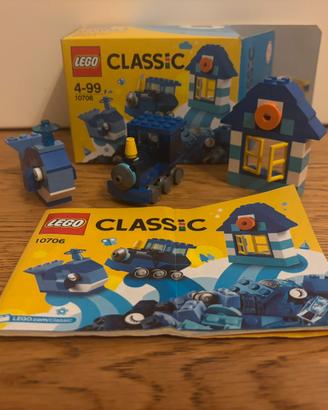 Set della creatività blu