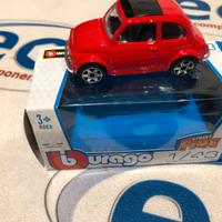 Bburago - Fiat 500L (1968) - Modellino Realistico 