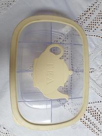 scatola porta bustine di té.