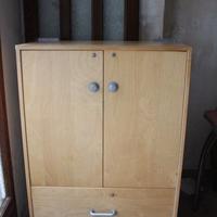 Mobile da ufficio  a due ante più schedario