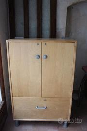 Mobile da ufficio  a due ante più schedario