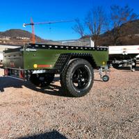 Carrello rimorchio auto fuoristrada