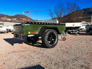 Carrello rimorchio auto fuoristrada