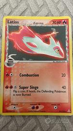 Carta pokemon latias edizione 2006 originale ingle