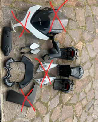 Ricambi Tmax 500 dal 2004 al 2011