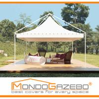 Gazebo Moon 5x5 acciaio fisso impermeabile NOVITà