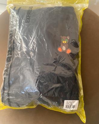 Felpa BARROW con cappuccio Unisex XXL Nera – Nuova