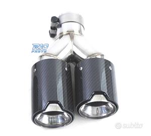 TERMINALE SCARICO DOPPIO BMW M PERFORMANCE IN CARB