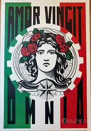 Poster vintage POLLUX AMOR VINCIT OMNIA