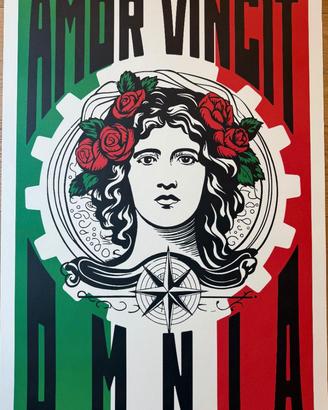Poster vintage POLLUX AMOR VINCIT OMNIA