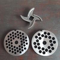 Set Piastre e coltello tc12 acciaio 