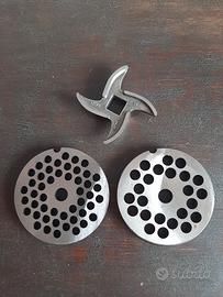 Set Piastre e coltello tc12 acciaio 