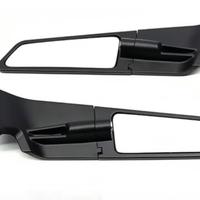 Coppia specchi retrovisori ad ala di gabbiano