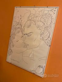 Novella Parigini originali 50x70 cm