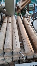 pali recinzione legno