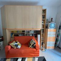 Camera da letto singola completa adulto moderna