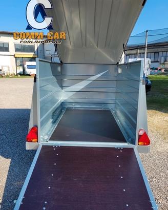 CARRELLO RIMORCHIO CRESCI PT6F FURGONE RAMPA DI SA