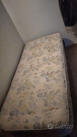 Materasso singolo Eminflex + rete  doghe legno