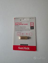 USB dual drive Sandisk 256 gb