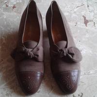 Scarpe vera pelle e cuoio e gomma Sanagens 40