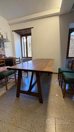 tavolo fratino cucina in noce