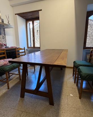 tavolo fratino cucina in noce