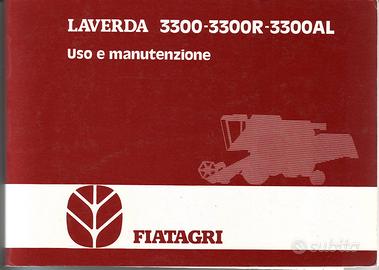 Manuale di uso e manutenzione per Laverda 3300