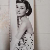 Audrey Hepburn quadro legno