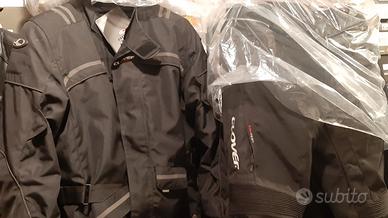 Completo impermeabile tuta pelle Clover e Dainese