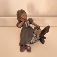 Statuina Elfos in ceramica