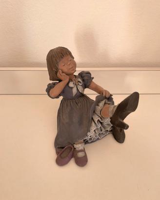 Statuina Elfos in ceramica