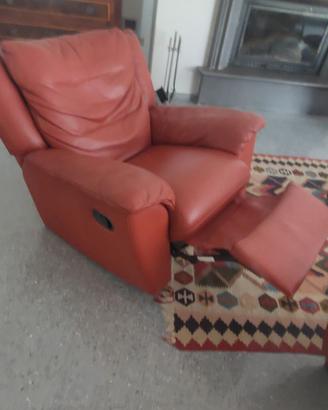 Poltrone in pelle divani&divani