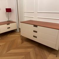 Tris Cassettiere Design - Multistrato Laccato