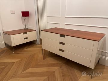 Tris Cassettiere Design - Multistrato Laccato