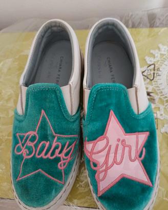 scarpe Ferragni vera pelle 