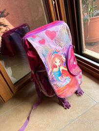 Zaino scuola trolley bambina Winx